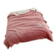 thumbnail image 4 of Manta de sherpa de franela de tiro de manta de sofá suave de 2 niveles para sofá / cama / sofá A_80x100cm BLESIY Manta de lana, 4 of 8