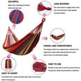 thumbnail image 3 of Hamac Double avec Support, Hamac de Camping en Tissu de Coton, 3 of 4