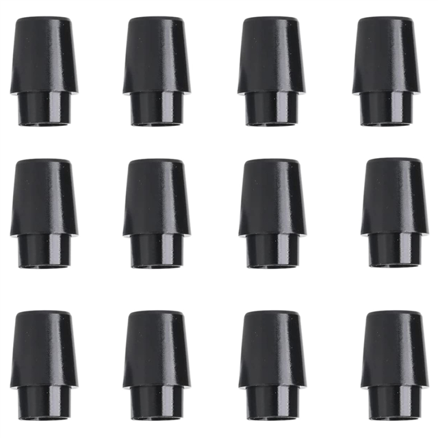 72Pcs Golf Ferrules Compatible with Irons 0.370 Inch Tip Irons Shaft Golf Club Shafts Sleeve Adapter