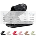 thumbnail image 3 of Fengactive Womens Mens Open Toe House Slippers Textured Footbed Anti Skid Water Resistant Breathable Shower Slides L, 3 of 5