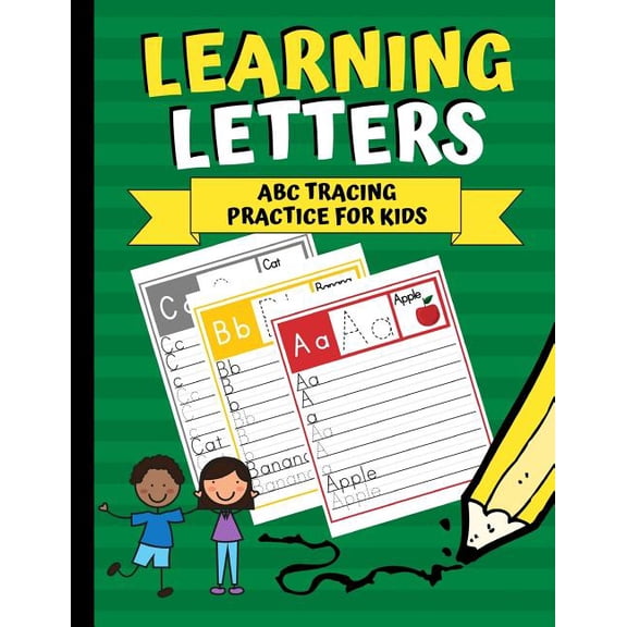 Learning to Write Learning Letters: ABC Tracing Practice for Kids, Book 3, (Paperback)