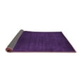thumbnail image 2 of Ahgly Company Indoor Round Abstract Purple Contemporary Area Rugs, 6' Round, 2 of 4