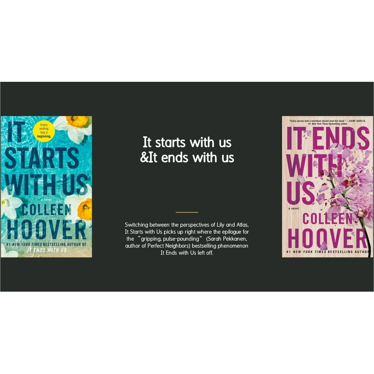 It Starts with Us+It Ends with Us: A Novel (Paperback) 