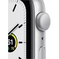 thumbnail image 2 of Restored Apple Watch (GPS) - Series SE - 44MM Silver Aluminum Case White Sport Band (Refurbished), 2 of 3