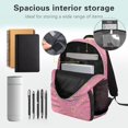 thumbnail image 5 of Aplkyhs School Backpack for Age 6-18 Large Capacity Ergonomic Padded Adjustable Straps School Bag for Boys Girls K-12 Students Back to School Gift Daily Use Donut Axolotl, 5 of 7