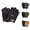 Black, variant on VOUZZA Kids Half Finger Gloves Non Grip Bike Riding Scooter Outdoor Sports Youth Fingerless Sports Gymnastics Biking Mittens