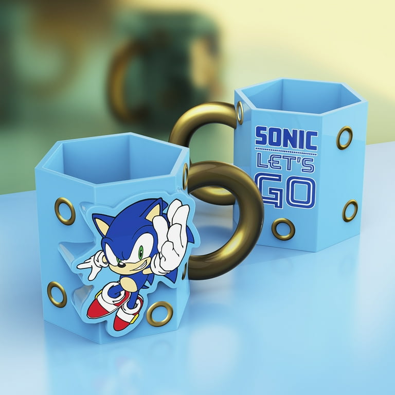 Mug Sonic – Drawing Euro – Produit Dérivé Sonic – Neuf