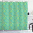 thumbnail image 1 of Lemons Shower Curtain, Hand Drawn Style Fruit Slices of Oranges Limes and Grapefruits Print, Fabric Bathroom Set with Hooks, 69W X 84L Inches Extra Long, Turquoise Orange Yellow, by Ambesonne, 1 of 3