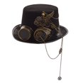 thumbnail image 2 of GRACEART Chapeaux Unisexes Steampunk avec Lunettes pour Hommes Femmes (C), 2 of 10