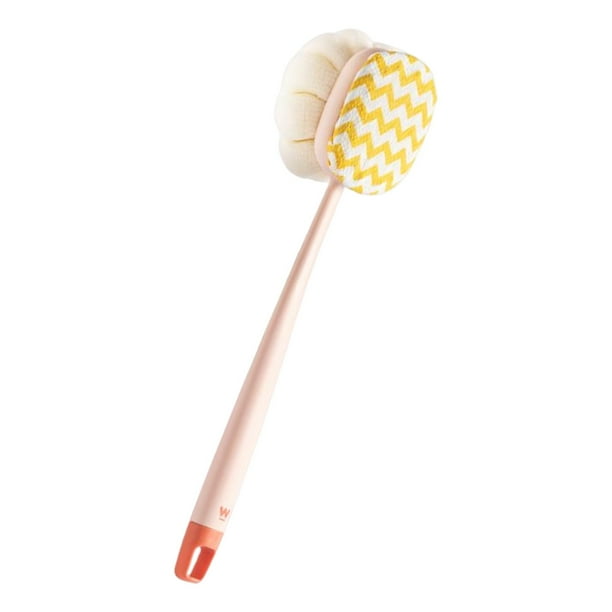 Cepillo de de largo de doble cara, cepillo de limpieza para la espalda, arandela de cuerpo suave para rse, accesorios de baño de , Toalla de Baño Rosa Gloria cepillo para el cuerpo