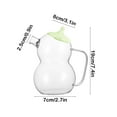thumbnail image 2 of High Borosilicate Glass Kettle, Cute Snowman Design, Heatable Cold Water Kettle, Large Capacity Tea Kettle with Handle, Ideal for Daily Use and Entertaining, 2 of 6