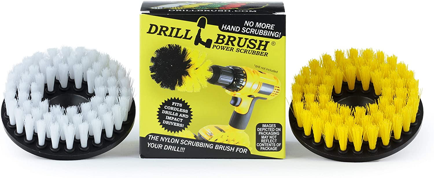 Drill Brush 5inch Spin Brush Cleaning Kit Calcium, Mineral