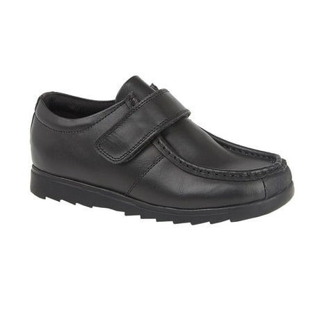 Roamers Boys Leather One Bar School Shoes | Walmart Canada
