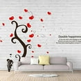 thumbnail image 2 of IDEA4WALL 4pcs Minimalist Illustration Peel and Stick Wallpaper Removable Wall Murals Large Wall Stickers for Home Decoration, 66"x24", 2 of 4