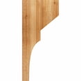 thumbnail image 3 of 4"W x 10"D x 22"H Monterey Rough Sawn Corbel, Western Red Cedar, 3 of 9