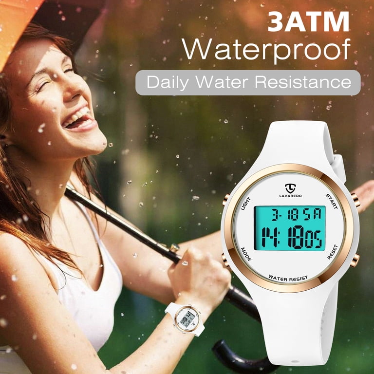 LAVAREDO Digital Watch, Sports Waterproof Led Watches with  display picture 2