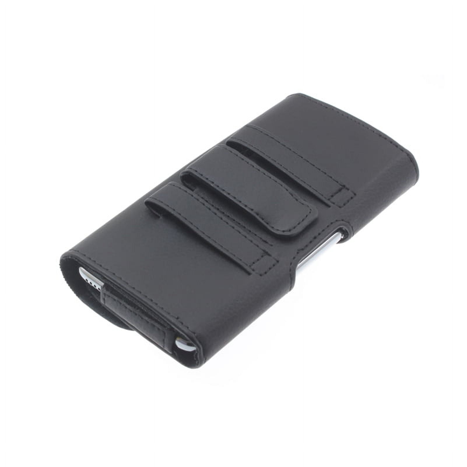 Case Belt Clip w Fast Car Charger - Leather Holster Cover and USB-C DC Socket Adapter for Motorola Revvlry Plus, Edge Plus, Moto G7,G Stylus,Power,(2020) - OnePlus 5T, 6T, 8, 6, 5G UW - G1A