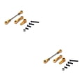 thumbnail image 4 of Ounissouiy RC Cars 1/28 Servo Arm Metal mejorado reemplazable varillas de enlace de dirección Kit de reemplazo para WLtoys K969 K979 K989 K999 Oro 2Conjunto, 4 of 6