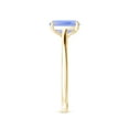 thumbnail image 3 of Angara Natural 1.6 Ct. Tanzanite Fashion Ring in 14K Yellow Gold for Women (Ring Size: 12), 3 of 9