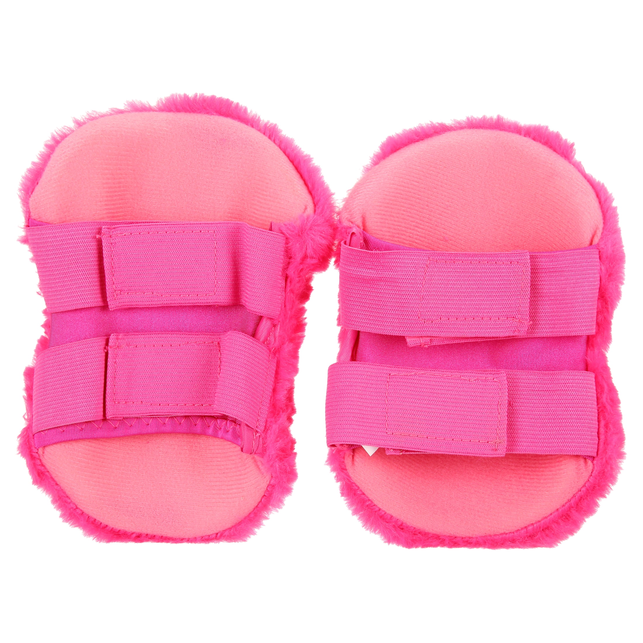 LittleMissMatched Furrr-Tastic Birdie Multi-Sport Child's Protective Pad Set, Pink/Blue