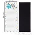 thumbnail image 5 of Inkdotpot Pack of 3 Magnetic Fridge To-Do List Notepads- Magnetic Memo Pads For Refrigerator-(50 Sheets Each)-F9, 5 of 7