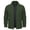 Army Green, variant on Men's Lightweight Windbreaker Jackets Full Zip Up Stylish Coat Business Casual Laydown Collar Work Dress with Zip Pockets Light Gray L