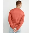 thumbnail image 3 of Hanes Long Sleeve Henley Shirt Mens Originals Ringspun Cotton Three Button S-3XL, 3 of 5