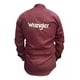 thumbnail image 3 of Camisa Wrangler Bordada Lisa Algodón Premium Para Hombre, 3 of 4