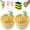 2pc-B, variant on Creative Cactus Sink Strainer, Self-Cleaning Cactus Sink Strainer Basket, Cactus Kitchen Sink Drain Strainer, Press Automatic Dumping Basket, Kitchen Sink Waste Collector Filter (2pc-C)