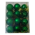 thumbnail image 3 of Xihbxyly Adornos Navideños, Bolas de Plástico con Vibrantes Colores, Adornos Brillantes para Colgar En El Árbol, Versátiles Detalles Festivos, para Fiestas En Casa y Bodas, Juego de 24 Piezas para Al, 3 of 7