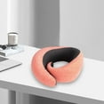 thumbnail image 4 of Travel Neck Pillow for Sleeping Adjustable Memory Foam Travel Pillow with 360° Head Support for Comfortable Use During Flights Train Rides and Car Journeys, 4 of 5