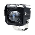 thumbnail image 4 of Yeacher 2Pcs Motorcycle Spot Lights Motorcycle LED Driving Fog Lights White and Amber LED Spotlights, 4 of 8