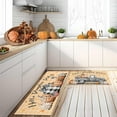 thumbnail image 5 of Fall Kitchen Rugs and Mats Set of 2, Non Slip Backing Thanksgiving Kitchen Rug Fall Decorations for Home Seasonal Farmhouse Fall Holiday Autumn Harvest Kitchen Floor Mat 17"X47"+17"X30", 5 of 6