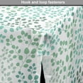 thumbnail image 4 of Leaf Dog Crate Cover, Pattern Leafage Branches Silhouette Nature Theme Foliage Forest, Easy to Use Pet Kennel Cover Small Dogs Puppies Kittens, 7 Sizes, Sage Green Turquoise, by Ambesonne, 4 of 6