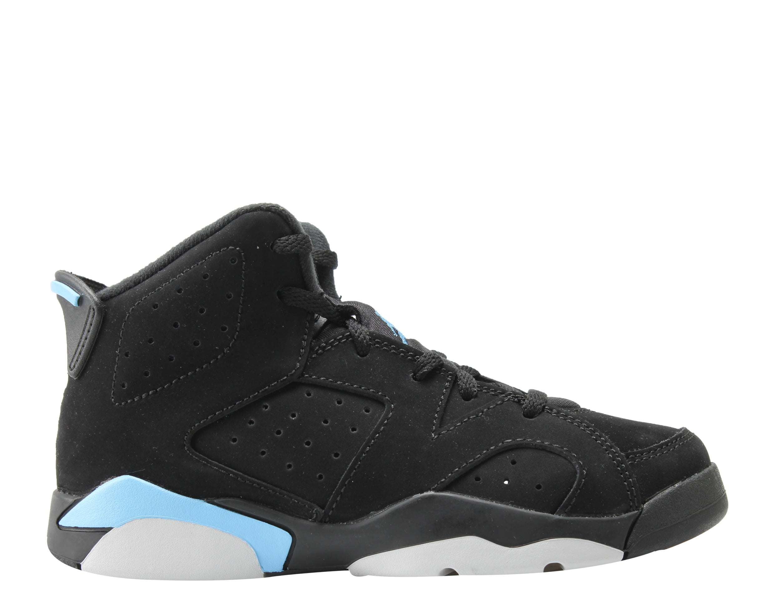 black and blue jordan 6s
