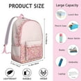thumbnail image 5 of Durable student backpack with vintage polka dot animal print, ideal for school., 5 of 5
