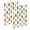 Cactus in Pots Pattern, variant on Wirebound Notebook Hardcover Spiral Notebooks Silver Metal Flower Pattern, 60 Pages, 80 GSM, 5.7 x 8.3in