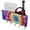 Multicolor 1, variant on PhooArto Key Holder for Wall Decorative with 5 Key Hooks, Colors Splash Skulls Pattern Holders Wall Mount Organizer with Mail Key Rack, Self Adhesive