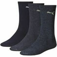 thumbnail image 1 of Puma  Adult Crew Sports Socks (Pack Of 3), 1 of 3