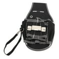 thumbnail image 1 of Woodworking Tool Belt, Electrician Waist Hanging Tool Bag Portable Multiple Pockets Small Black  For Carpenter, 1 of 8
