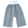 thumbnail image 1 of Hukapapa pantalones de pañales impermeables de 2 piezas para aprender a ir al baño, adecuados para niños y niñas por la nochestyle:style2;, 1 of 6