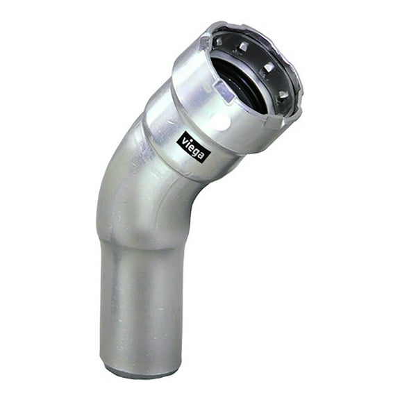 Viega MegaPress 3/4" 45 Stainless Steel 304 Elbow Street - Press Conn... [95085]