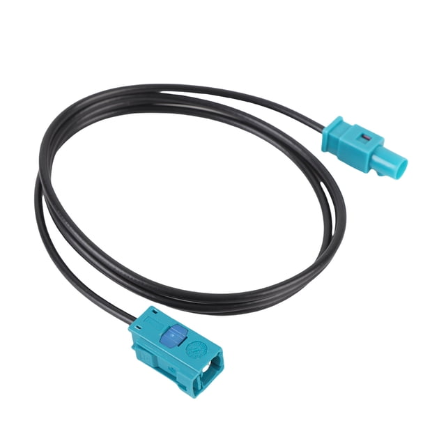 Câble d'Extension d'Antenne de Voiture, Plug and Play, Cordon d'Extension d'Antenne Radio de Voiture Multifonctionnel, Résistant aux Intempéries, Femelle à Femelle pour Lecteur Multimédia 100cm / 39.4 Po