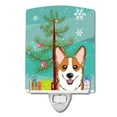 thumbnail image 1 of Carolines Treasures BB1626CNL Christmas Tree & Red Corgi Ceramic Night Light, 1 of 1