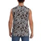 thumbnail image 4 of Fotbe Brown Moose with Pinecones Men's Camiseta sin Mangas Estampada para Hombres, Playera Casual para Gimnasio, Entrenamiento, Playa-XX-Large, 4 of 7