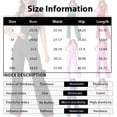 thumbnail image 3 of Strapless Jumpsuits for Women Wide Leg Sleeveless Off Shoulder Rompers Causal Button Irregular One Piece Outfit, S, 3 of 5