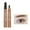 A, variant on Eyebrow Pencil Long-Lasting Natural Eyebrow Pencil Fine Head Sweatproof Waterproof Smudge-Proof Easy To Create Natural Eyebrows Four-Pronged Tip Tattoo Simulation Beginner Friendly