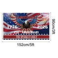 thumbnail image 3 of 250th Anniversary Flag & America 250 Flag 3x5 FT, US 250TH 250 Year American Anniversary Flag 1776-2026 Patriotic Display & Gifting, 3 of 9