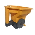thumbnail image 4 of vortess Hand Powered Lawn Spreader Manual Fertilizer Seeder PP Plastic Compact Gardening, 4 of 9