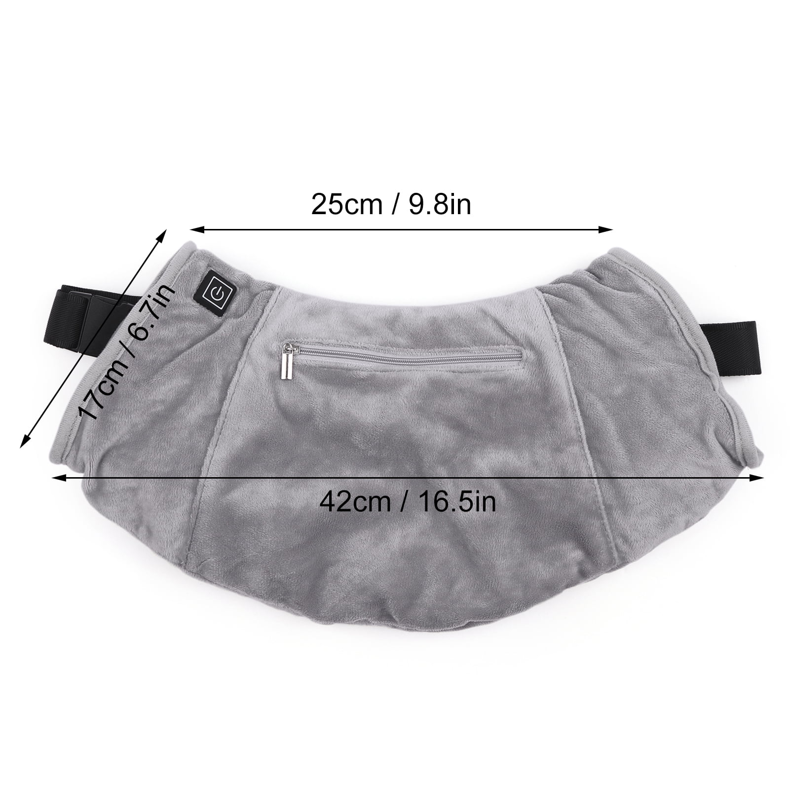 Electric Heated Hand Warmer Muff Cold Weather Thermal Glove Waist Bag for Hunting Skiing Camping